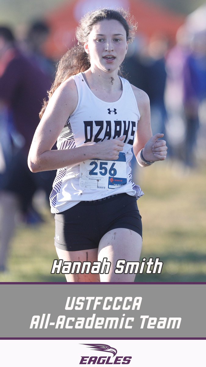 Congrats to Hannah Smith for achieving a spot on the USTFCCCA All-Academic Team!