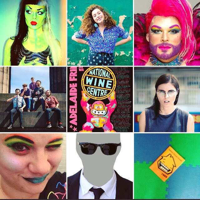 safetyhouseguid's tweet photo. It starts TODAY! 3:15pm @fringeatthenwc, The Safety House Variety Showcase: the only mixed bill show of the fest to guarantee NO audience participation! What a line up: 
Laurie Black, Leather Lungs, Ange Lavoipierre, Men with Coconuts, Steve Chang, Clare Cavanagh and Leo Mohr! https://t.co/dRPWzZjHy2