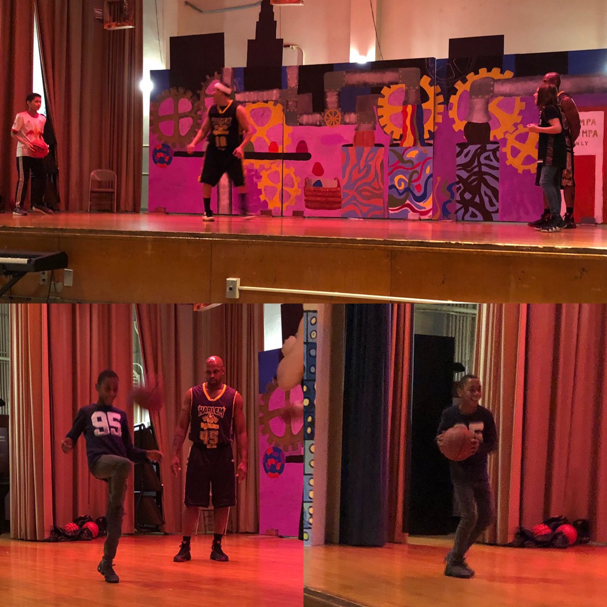 angelmom3x's tweet photo. #RespectForAllWeek continues @IS27Prall where the #HarlemMagicMasters interacted with our #CSIacademy students #EverythingIsAwesomeIS27 @SIBOD31 @CGoffredoZapata @vgallassio @District31R https://t.co/tXOOxwCnQj