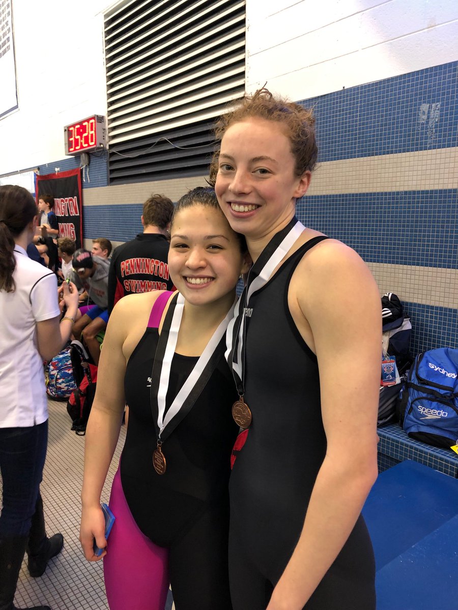 PCAquatics's tweet photo. Shaffer (7th) and Foley (3rd and new school record) have great swim in the 200 IM. #smaces https://t.co/q2CtftbmhH
