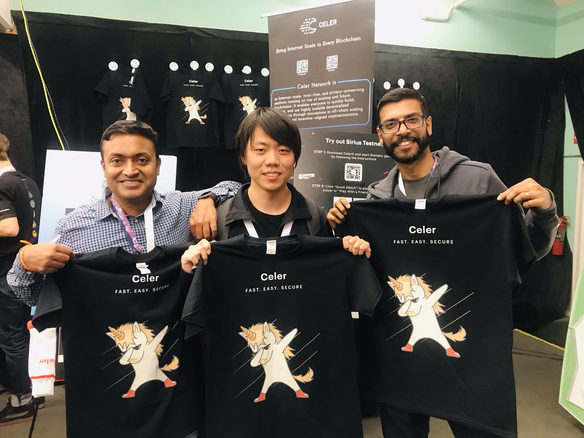So great to connect with you at Celer booth!! Enjoy ETHDenver! 🆒🆒🆒 <a href="/aviskan/">Siva Kannan</a> <a href="/BhatiaKishore/">d3crypt.eth</a>