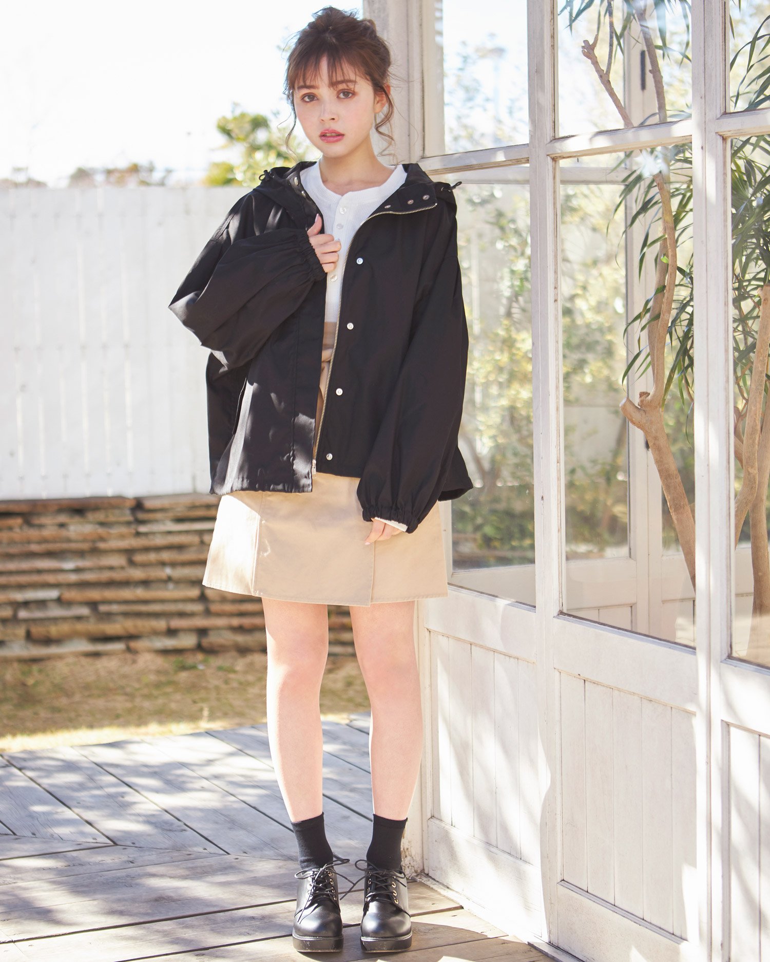 ラボ 唯物論 休み イング 春 服 コーデ プール ジャンピングジャック 価格