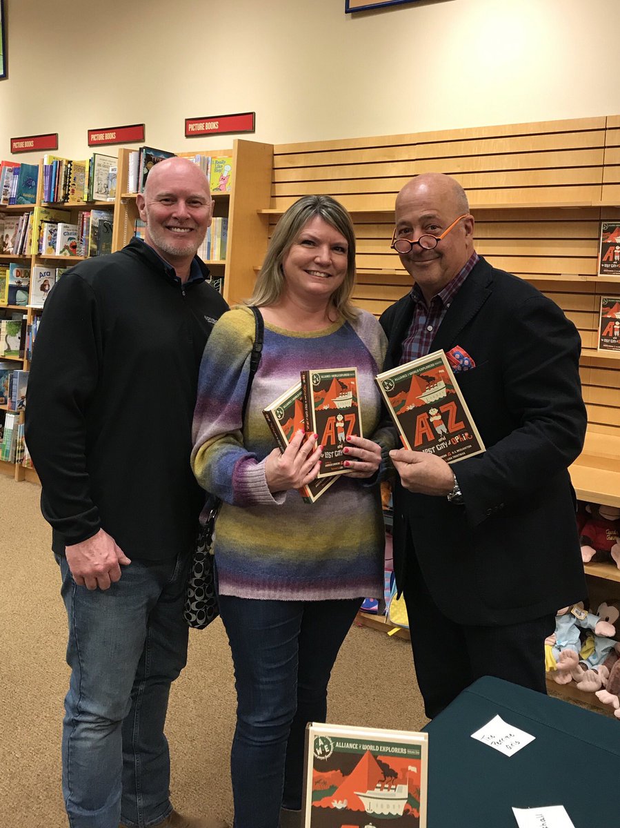 bradboland's tweet photo. @andrewzimmern it was great to meet you in Buckhead, Ga! Best of luck with the book! https://t.co/0ZTXEg44LW
