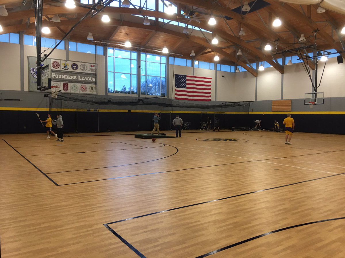 TrinityPawling's tweet photo. I 💛 T-P’s Smith Fieldhouse. Following JV basketball practice today we had baseball and lacrosse and of course, more basketball! https://t.co/8ohTYc4sw1
