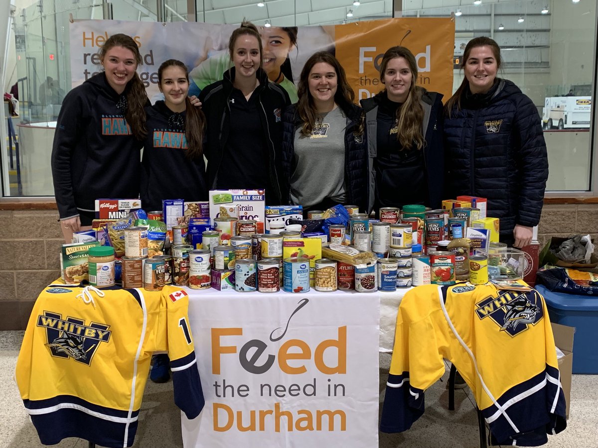 Together we can make a difference.  Thank you ⁦<a href="/BluewaterJr/">Bluewater Jr. Hawks</a>⁩ for your generous help with our food drive.
