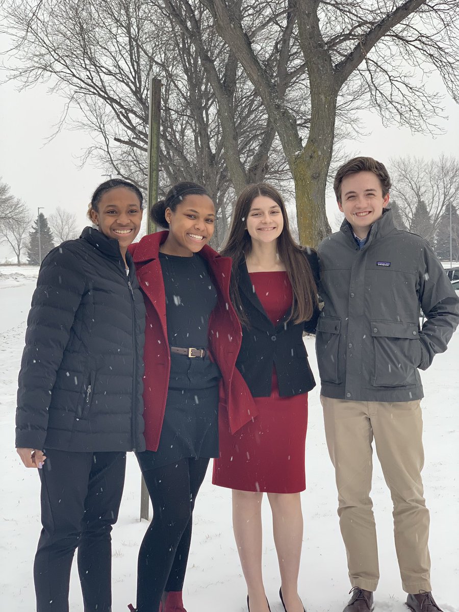 maristdebate's tweet photo. End of day 1 at the #MiloCup - VW 3-1, SV 2-2. Also stepped outside today for 2 minutes to get a picture of snow. Done with that #thankunext https://t.co/tSVo4kxjD3