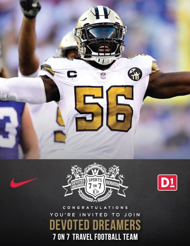 iamdariusmoore's tweet photo. Blessed and humbled to be apart of The Devoted Dreamers 7v7 team ! @devoteddreamers @ESPN3ALLDAY https://t.co/eqKGhLvCDp