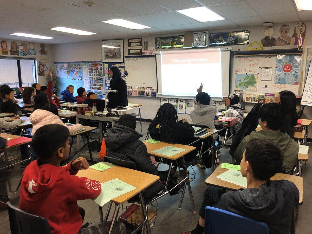 ING_org's tweet image. This presentation “touched a chord in my students-many who were born in other countries or are from families of immigrants. [It] emphasized the need to be educated, rather than controlled by fear.&quot; -7th grade teacher

To learn more about Islamophobia see: ing.org/islamophobia-a…