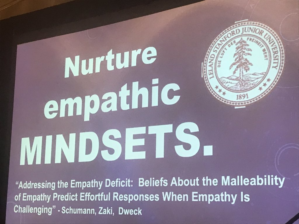 ginacourtois's tweet photo. “Empathetic Mindset, We world not a  Me World, we have to be the voice inside our kids head, Empathy is a VERB!” Only a glimpse of the amazing learning from @micheleborba #LATB52 @WCS_District https://t.co/UHx4LdSAe4