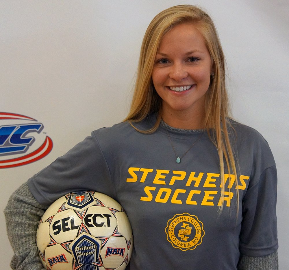 StephensWSOC's tweet image. Thrilled to announce that @SimsAbbie from @KirkwoodSoccer will be a Star next year! Excited to see the spark she's going to bring to our Program #AMCWSoccer #StephensSoccer