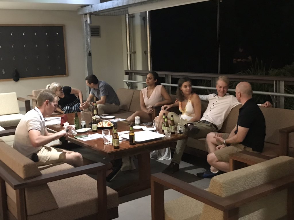 GinnyMorris73's tweet photo. A great night last night bringing our Officers, Warrant Officers and Sergeants and their partners together for a fun night of Trivia, Paper Plane Making and Charades. A wonderful opportunity to meet the partners and enjoy a couple of laughs together. #7CSSB #Balance https://t.co/A3ut3Py4u2