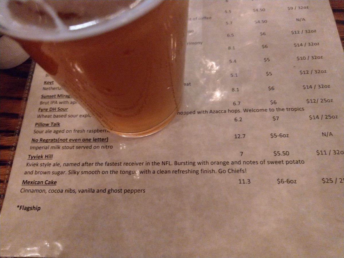 The Tyviek Hill. At Wichita Brewing Company. Tasty! <a href="/cheetah/">Ty Hill</a>