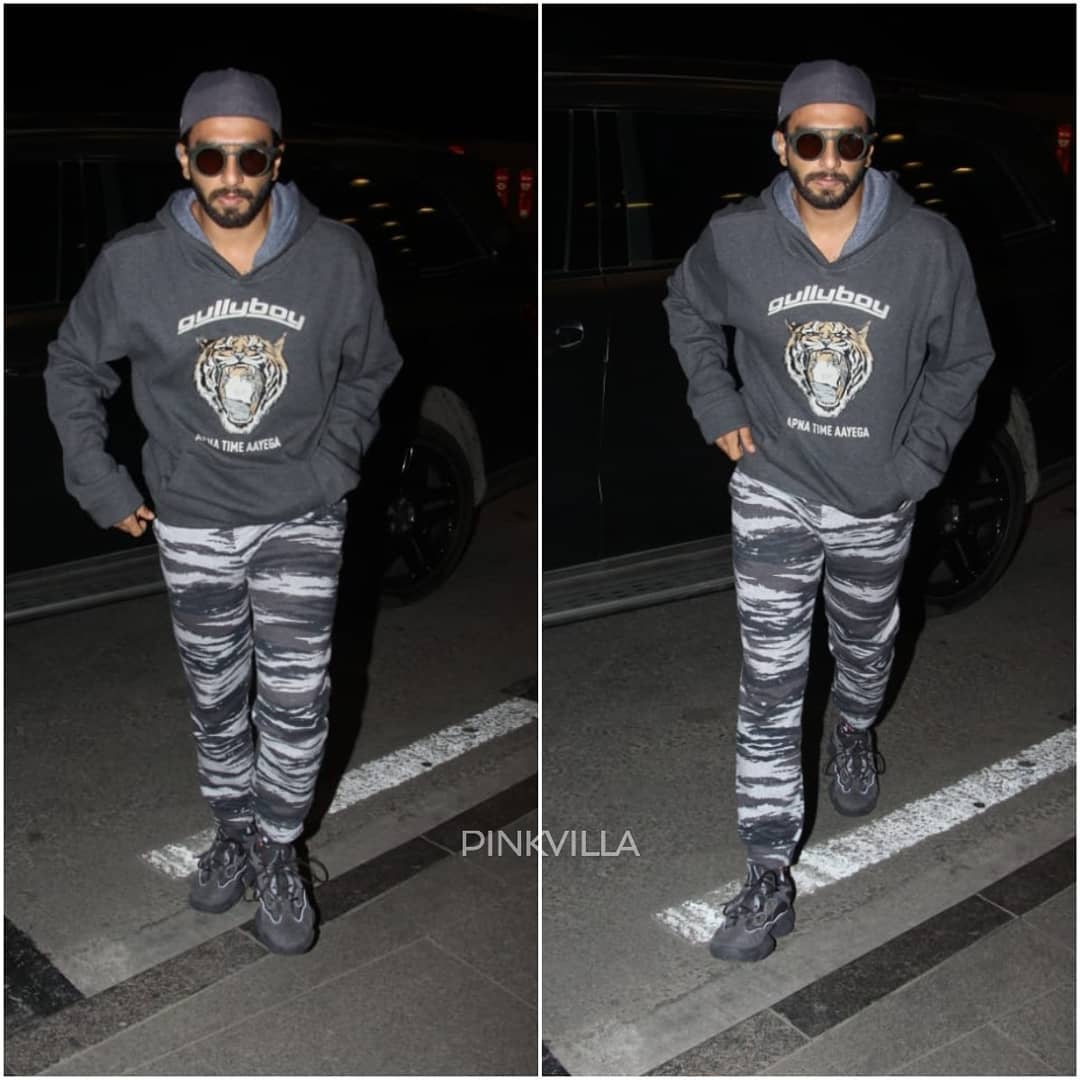 RanveeriansFC's tweet photo. New PICs : Ranveer Singh and Mama Bhavnani snapped at Mumbai airport , off to Dubai 😍❤️ https://t.co/pFhmvfhIMR
