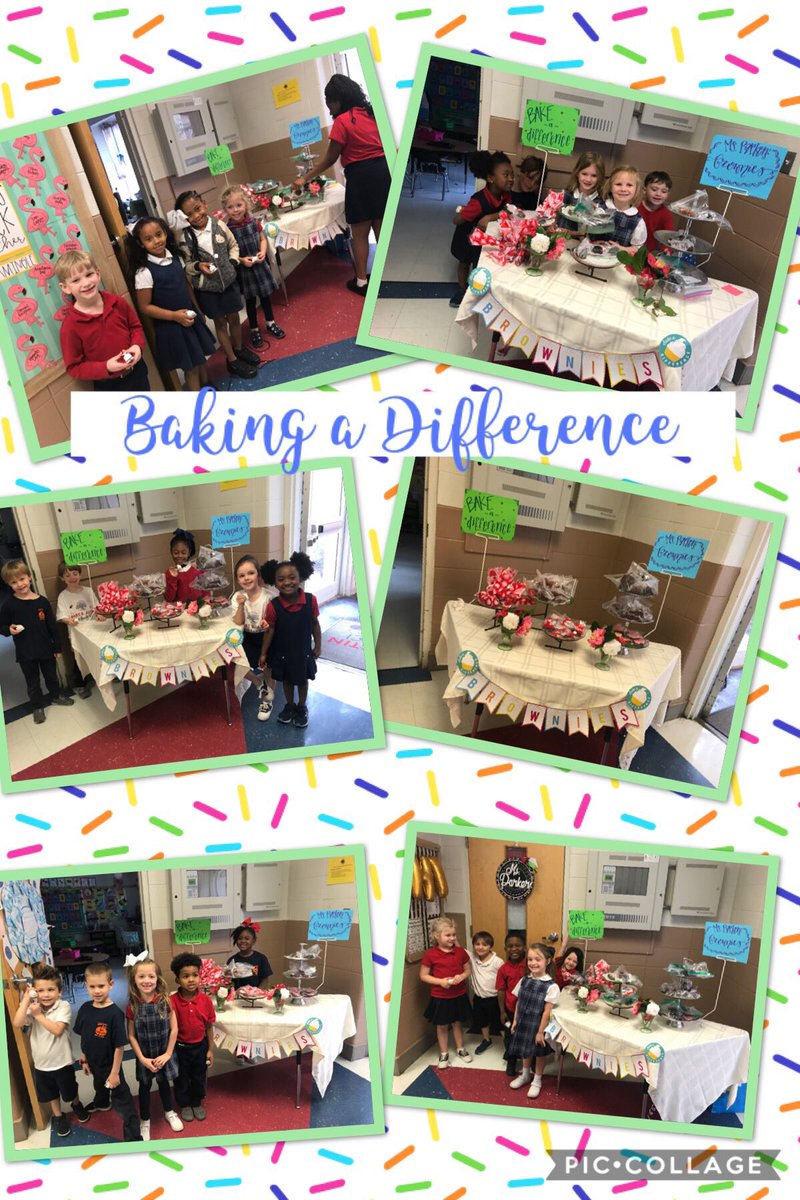 kindergartenkd's tweet photo. What an awesome day raising money for those in need! We raised over $400 at our bake sale today! All proceeds go to @McKemiePlace PBL in ACTION! @MaryBAustin #AustinInnovators #BakeADifference #Entrepreneurship https://t.co/qX461JMF7z