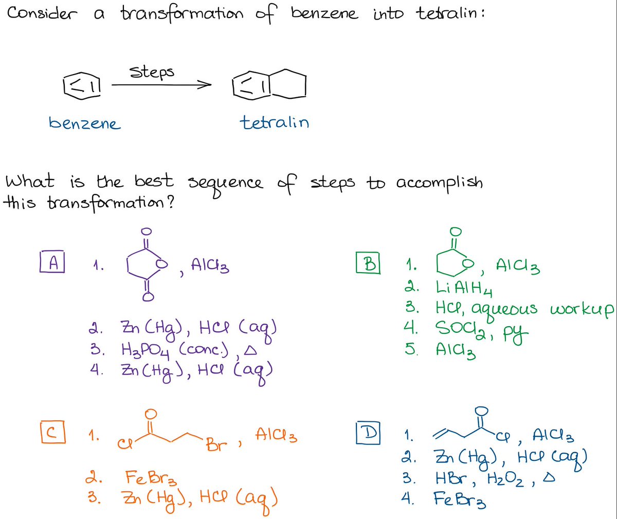 ChemHelpCenter's tweet photo. Here's another challenge question from the realm of the chemistry of aromatic compounds:
#ochem #OChemMCQ #orgo #organicchemistry https://t.co/5H16GdCyVN