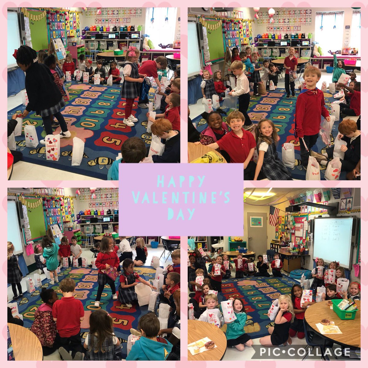 kindergartenkd's tweet photo. Happy Valentine’s Day from my LOVE bugs! @MaryBAustin #AustinInnovators #love #sweetness #treats https://t.co/S7lrkAw9ZL