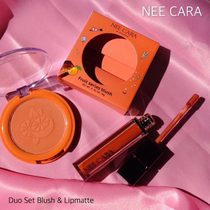 AzxByck's tweet photo. ห้ามพลาด! 
🍑🍑 NEE CARA DUO SET BLUSH &amp; LIPMATTE 🍑🍑 

เซตนี้ 180฿ เท่านั้น ❤️❤️ 
จับคู่งานพีชชชช ~ ความพีชละมุน

ทั้งบลัช ทั้งลิป บอกเลย ว่าคือสวยมากก 
จับคู่โทนเข้ากันขนาดนี้ เเถมราคาถูกเวอร์ หาถูกกว่านี้ที่ไหนไม่ได้แล้วนะ รีบสั่งเลย!! ค่าส่ง 📦
ลงทะเบียน : 40฿
Ems : 60฿ https://t.co/pk64FddrTA