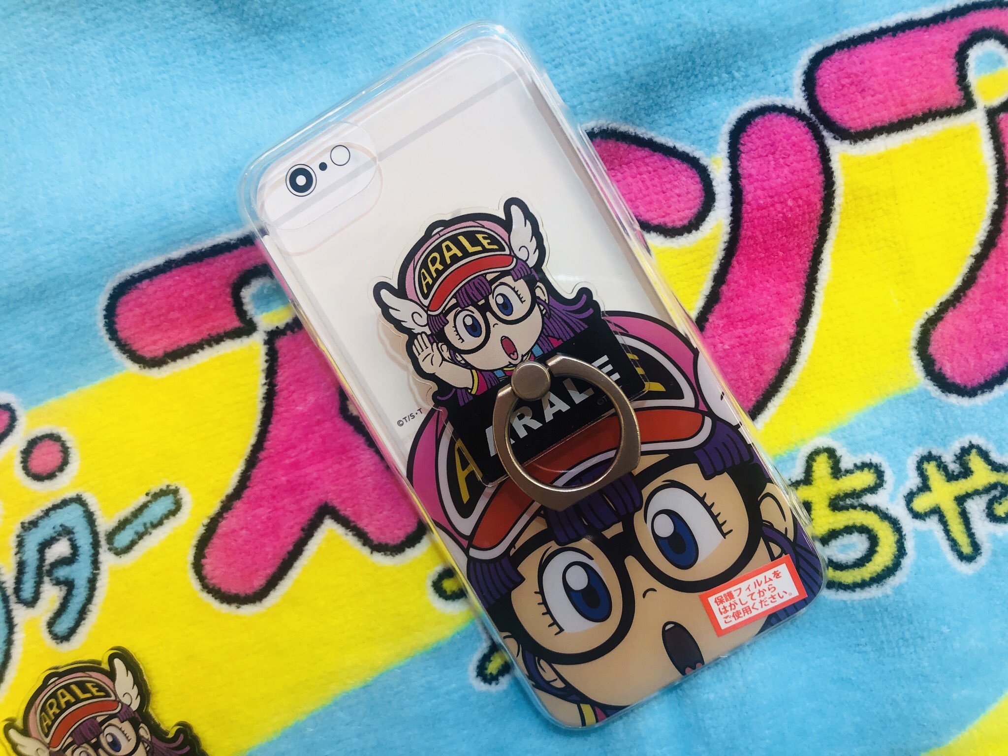 サンキューマートあべのルシアス店 Di Twitter コラボ Dr スランプアラレちゃん サンキューマート んちゃっ のポーズがとっても可愛いアラレちゃんのスマホリングが仲間入り どんなケースにも合わせやすく 大活躍間違いなしです もちろん全品390円 税