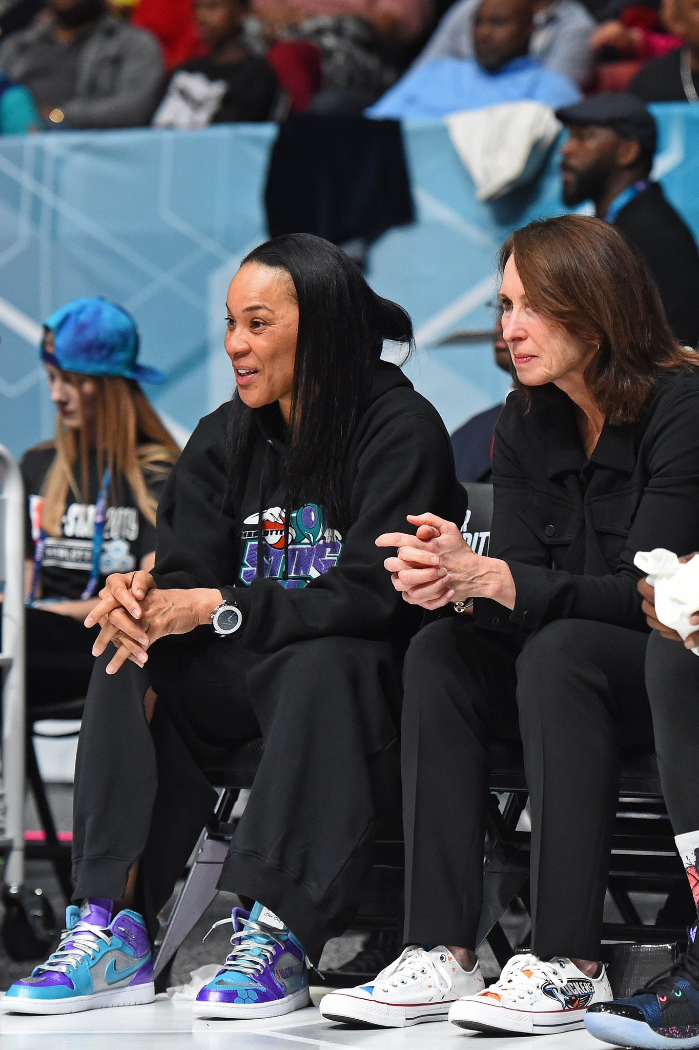 SLAM Kicks on X: Dawn Staley. Charlotte Sting legend. Look at her fit.   / X