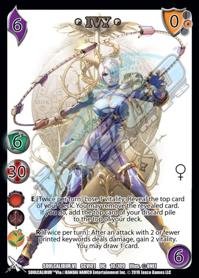 ufsccg's tweet photo. Here's a look at the characters from #SoulCalibur6 coming to the #universalfightingsystem. (1/3) https://t.co/brxSzTXYJi