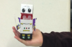 patricialdrake's tweet photo. #hhmstech @HerbertHooverMS Working through the Engineering Design Process - reflection and improved design to include moveable arms and a headset #stemchallenge #edisonk12 @instructables mrsdrake #RobotCupid 🤖💖 https://t.co/kd0lQPVUiQ
