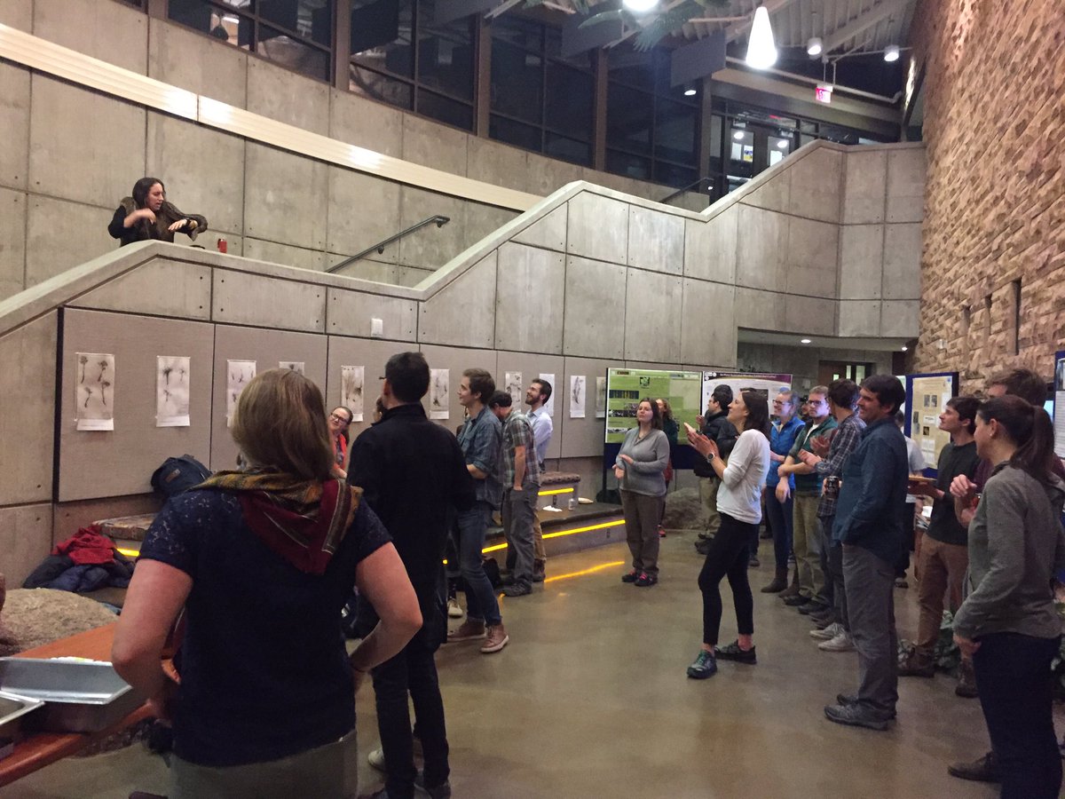 #symPIEsium2019 finishes off with announcement of awards (and guest snakes)! Best talk: Cody Porter. Best poster: Abbi Hoffman. Best PiE: <a href="/e_traver/">Elizabeth Traver</a>. Thanks a bunch to @TorresAmphibs, <a href="/Zo0e121/">Zoe Nelson</a>, and all the other volunteers who made this happen!!