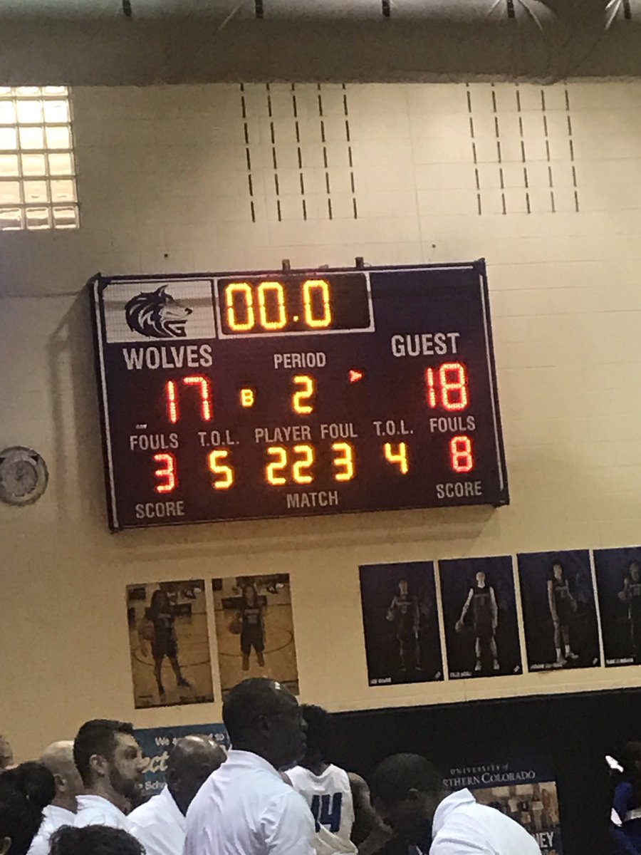 CT boys up by one at half.  They are playing great D