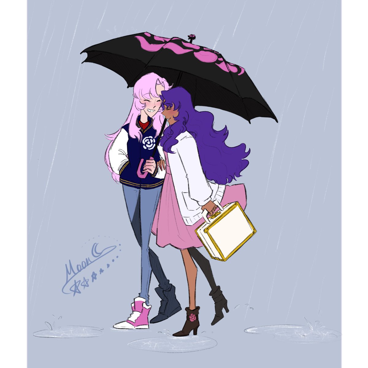 少女革命ウテナ キャンバスアート 天上ウテナ 姫宮アンシー キャンバス