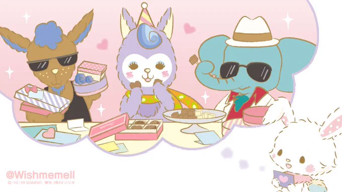 ロザンヌからお手紙が届いたよ!お誕生日に、みんなでチョコレートをプレゼントしたの♪
『チャオ〜〜♡こんなにお祝いしてもらえて、アタシとってもシアワセよ〜♡グラッツェミ〜レ♡フィレンツェの青いバラ、ロザンヌより。』 