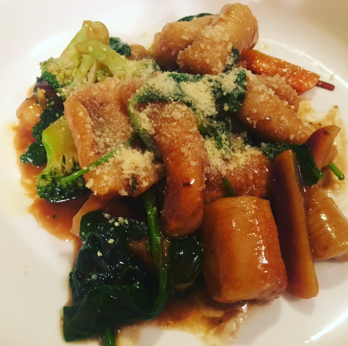 VanceChef's tweet image. #Homemade Rutabaga Ricotta #Gnocchi w/ Marsala Wine Demi Glacé 
#chefmode #delicious #yummy #goodeats #foodstagram #foodpics #foodgram #foodaddict #foodlover #foodspotting #foodshare #food #foodporn #yum #instafood #instagood #tasty #delish #foodpic #foodpics #hungry #foodgasm