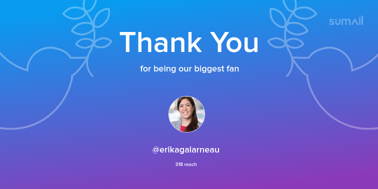 Devikatagunde1's tweet photo. Our biggest fans this week: @erikagalarneau. Thank you! via https://t.co/6VgkY53sRr https://t.co/kajL9LePTh