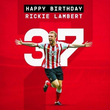 Happy birthday sir Rickie Lambert. From beetroot to the premier league 