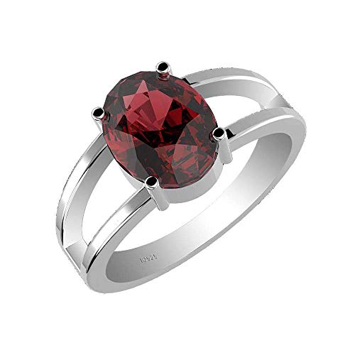 Genuine Solitaire Garnet Oval Solid 925 Sterling Silver Rings For Women & Girls at amazon.com amazon.com/dp/B01B4RX6AS #silverringsboho #silverringsgarnet #silverringsforwomen #silverringsgemstone #silverringsmen #silverringscouple #silverringsengagement