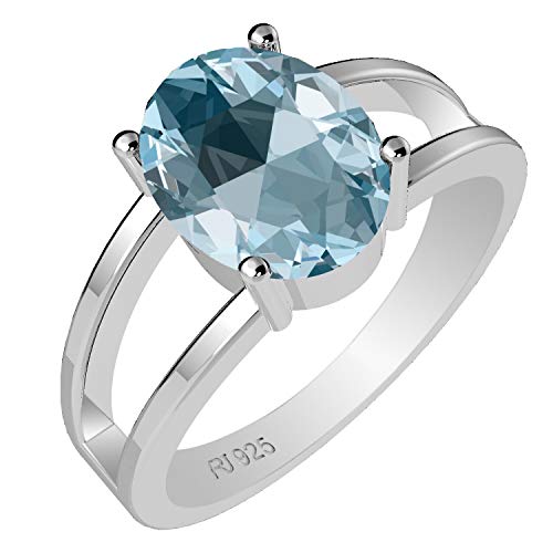 2.15ctw,Genuine Blue Topaz 7x9mm Oval & Solid .925 Sterling Silver Ring at amazon.com amazon.com/dp/B01B4RTZTO #silverringsboho #silverringsbluetopaz #silverringsforwomen #silverringsgemstone #silverringsmen #silverringscouple #silverringsengagement #gemstonejewelry