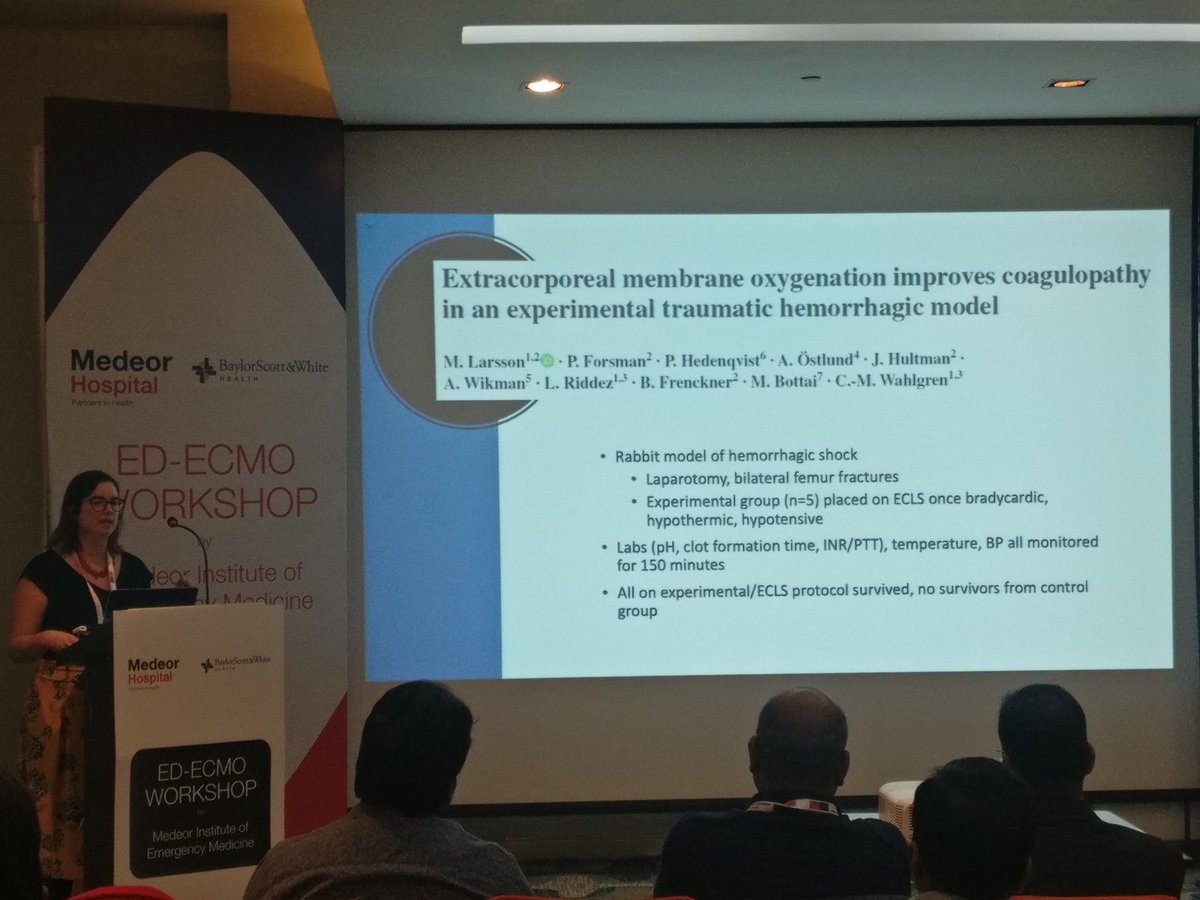 Asit Misra ☀️ (@misraasit) on Twitter photo #ECLS has promising role in coagulopathy in hemorrhaging trauma patient. #EDECMODelhi <a href="/Tamorishprof/">TAMORISH KOLE</a> #FOAMed #ECLS has promising role in coagulopathy in hemorrhaging trauma patient. #EDECMODelhi <a href="/Tamorishprof/">TAMORISH KOLE</a> #FOAMed
