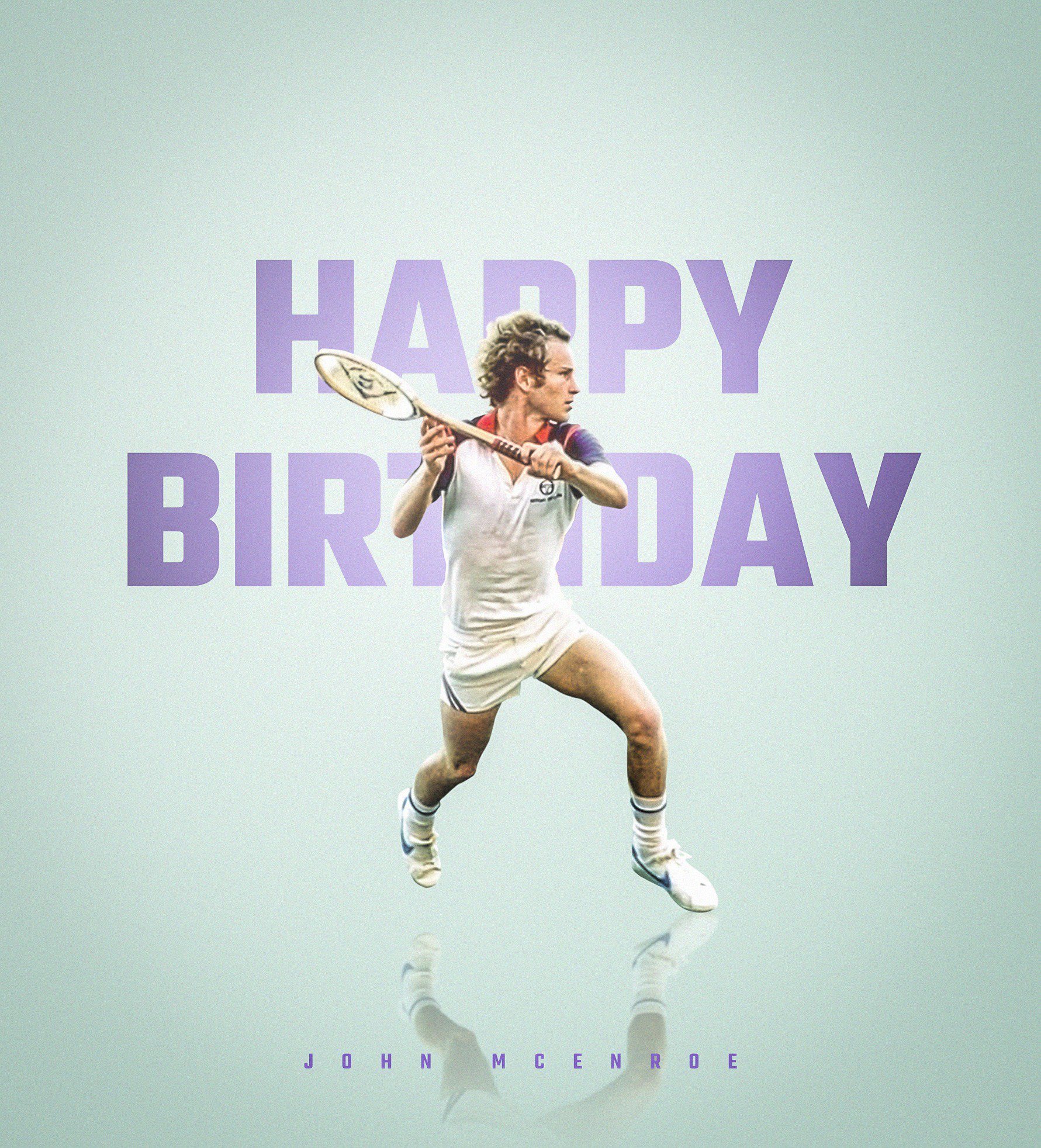 Happy birthday John McEnroe  