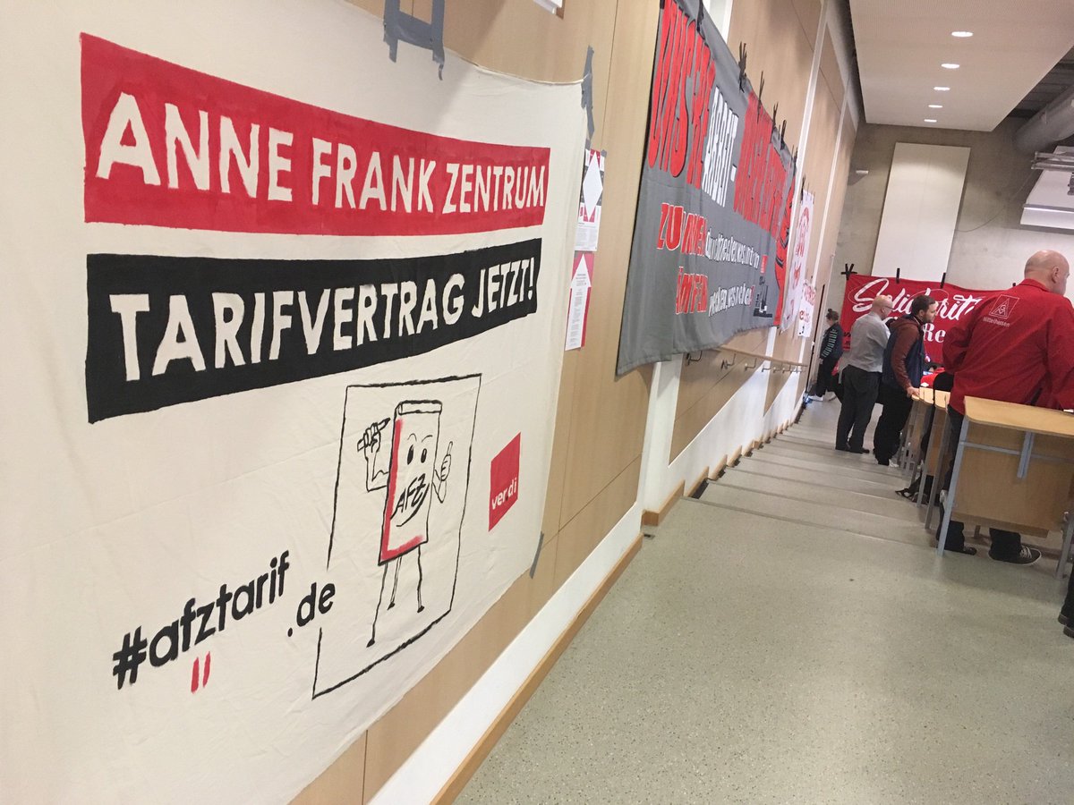 Die Tarifinitiative des AFZ lässt sich die #Streikkonferenz dieses Wochenende in Braunschweig nicht entgehen! 🤝✊ #afztarif