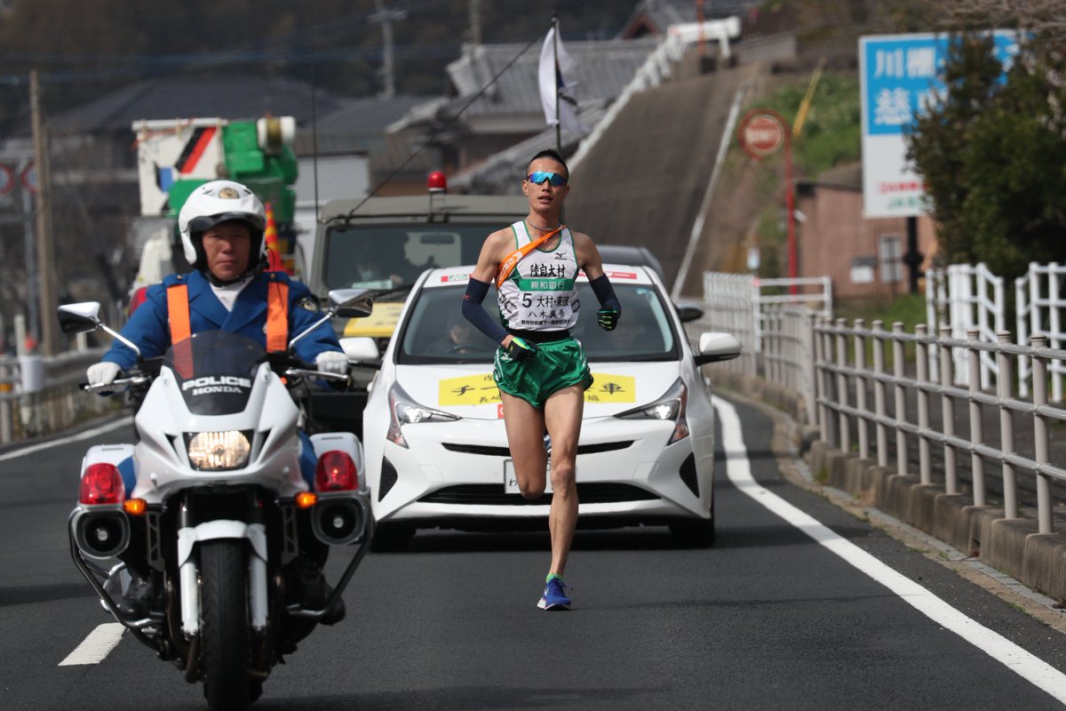 長崎新聞 على تويتر トップ 大村 東彼チームです 長崎県下一周駅伝 速報公開中 T Co Gtqbykcqch