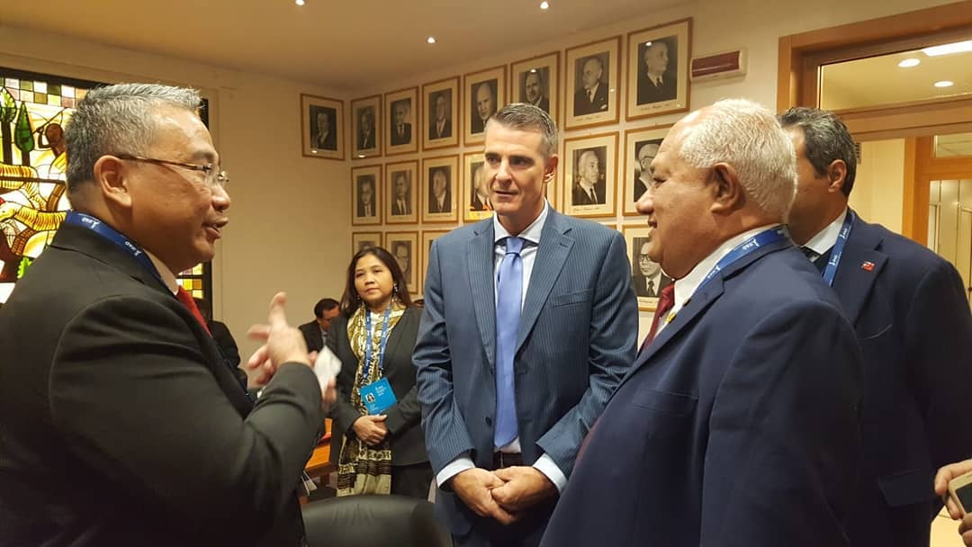 eMArifuddinP3MD's tweet photo. Mendesa PDTT RI Bpk. @EkoSandjojo Berbagi informasi &amp; pengalaman tentang DD di Forum Internasional IFAD Governing Council 2019 ke-42 di Roma, Italia (14-15 Februari)
#IndonesianWay #IniDiplomasi @jokowi
@KemenDesa @anwsanusi @taufikmadjid71 @fachrilabalado @tppindonesia https://t.co/mvzAfMbPFq