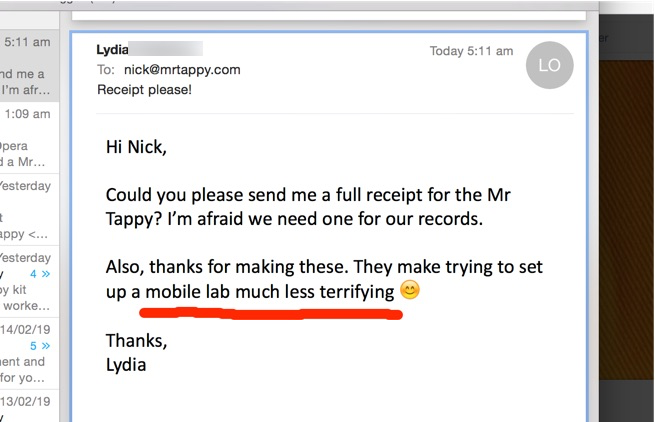 There. It's comfirmed. Much less terrifying. 
#userresearch #uxresearch