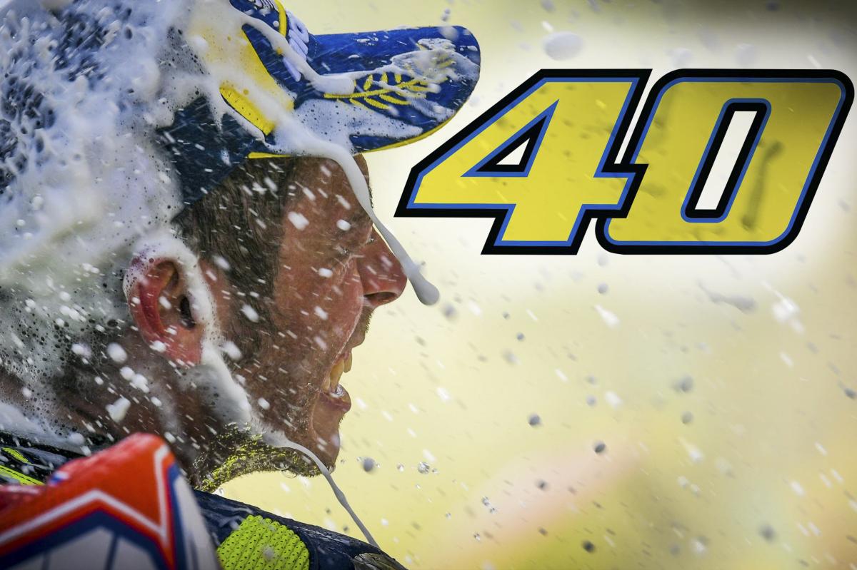 Happy 40th Birthday to   Valentino Rossi    