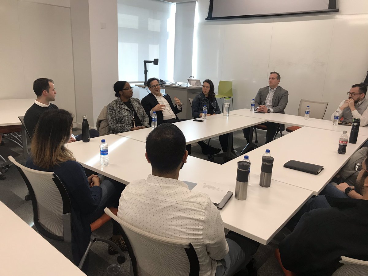 Great afternoon with PNC representatives and <a href="/teppercmu/">Tepper CMU</a> Men as Allies and Tepper Women in Business club learning how companies are engaging gender equity and equality in the workplace.
<a href="/fortefoundation/">Forté</a> #menasallies