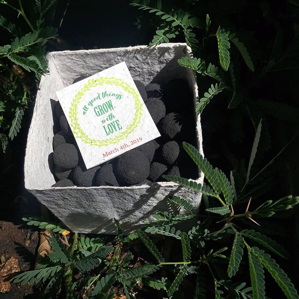 cookswelljikos's tweet photo. Custom and bespoke #seedball packaging for events and giveaways.
#screenprinting #vegetablebasedink #waterhyacinth #biochar #handmadepackaging https://t.co/NtxpXamdPK