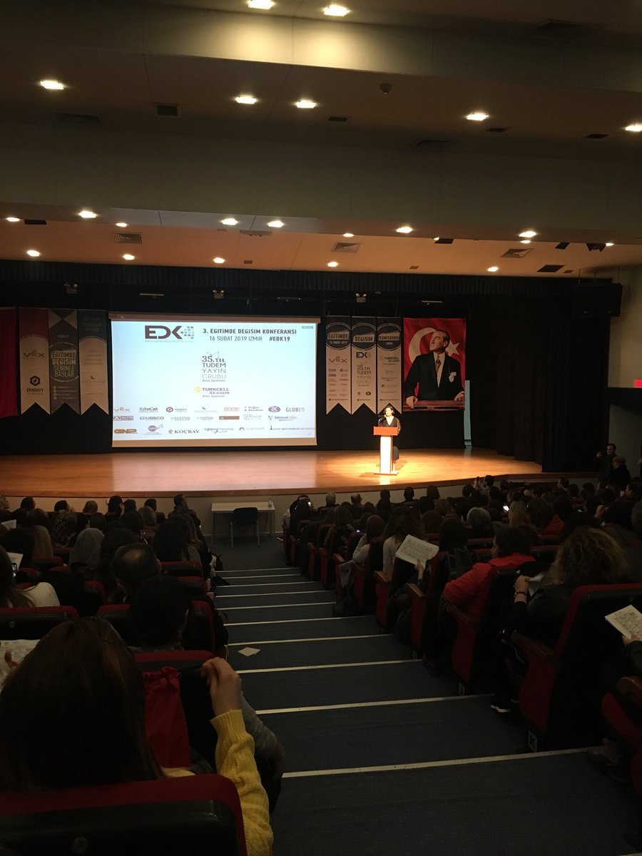 EDK Başlıyor. ✌🏼😊 <a href="/egitimdedegisim/">Eğitimde Değişim Konferansları</a> #EDK19