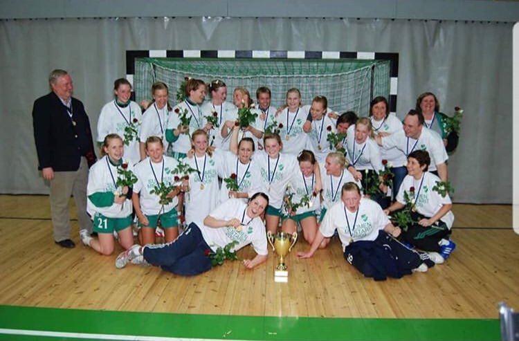 Så sjukt taggad för comeback med gamla goda guldlaget <a href="/GrIFKhandboll/">GrIFK handboll</a> 2008-2009. 13.30 i grani grottan idag 💪🤩 #goldenoldie #grifk