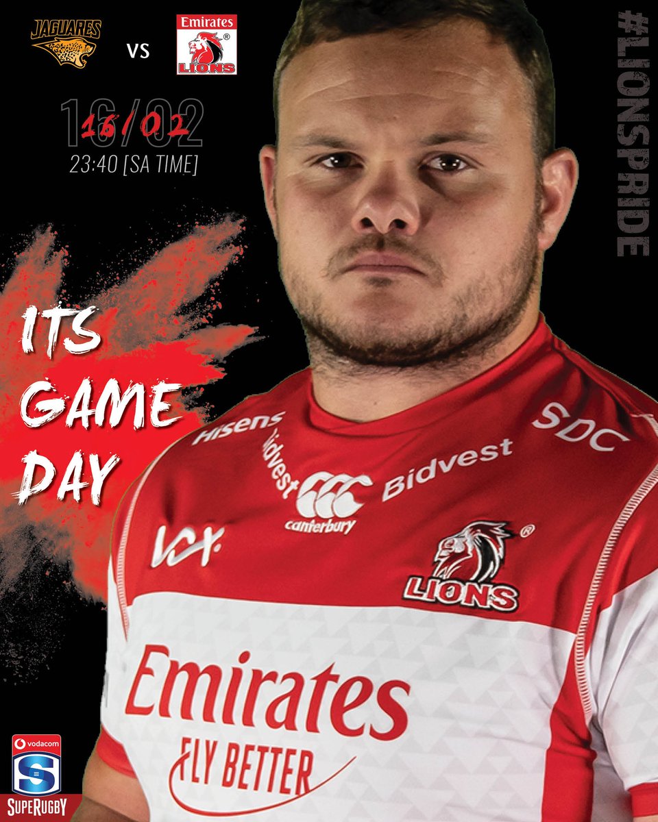 We waited a year for this 🦁🏆🏉
#LionsPride #JAGvLIO