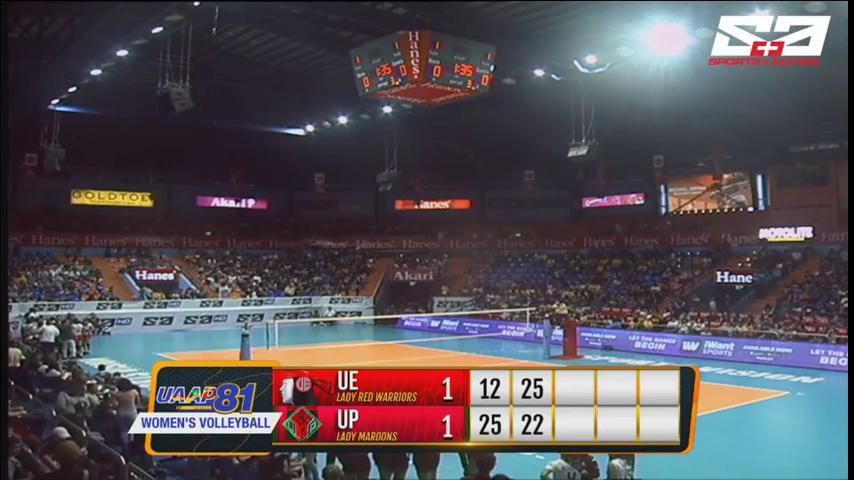 abscbnsports's tweet photo. @iwant Abil delivers the Set 2 winner and we are all tied up at 1-1! #UAAPSeason81Volleyball 

LIVE NOW!

📺 ABS-CBN S+A, Liga

📱/💻 https://t.co/72wlzo6bxU

(Also available through @iwant) https://t.co/043HEXsaNK