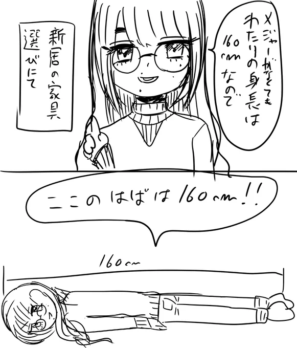 自分をものさしにする 
