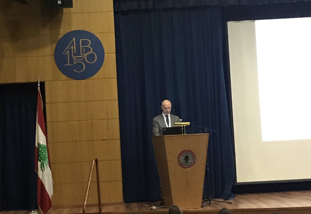 “Misalignment between majors and job opportunities is alarming” #ETLHE2019 <a href="/AUB_Lebanon/">American University of Beirut</a> <a href="/ctlaub/">CTL</a> <a href="/AUBCommSkills/">AUB CommSkillsProgrm</a> <a href="/AUB_ENGL/">AUB Dept of English</a> <a href="/AUBOSB/">Suliman S. Olayan School of Business at AUB</a> <a href="/rfayed1/">Rayane Fayed</a> <a href="/LHusseiny/">LH</a>