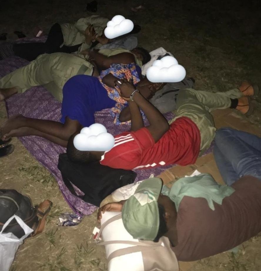 Paht_rick's tweet photo. #Inec had the guts to make #NYSCcorpers go through this ill treatment,youths that travelled far from their comfort zones without payment just to obey the clarion call &amp; set a pattern for a better future..They are #CorpersNotSlave... RETWEET till we are heard #NigeriaDecides2019 https://t.co/lmODJSdG2F